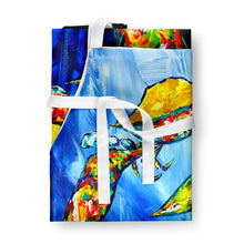 Load image into Gallery viewer, Crab Fair Apron – Artist-Designed Kitchen, BBQ &amp; Craft Apron