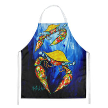 Load image into Gallery viewer, Crab Fair Apron – Artist-Designed Kitchen, BBQ &amp; Craft Apron