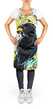 Load image into Gallery viewer, Crow Adam Apron – Artist-Designed Kitchen, BBQ &amp; Craft Apron