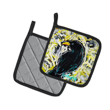 Load image into Gallery viewer, Crow Adam Pot Holders - Set of 2 Decorative Kitchen Helpers | Made in the USA