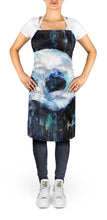 Load image into Gallery viewer, Cryptic Mask Apron – Artist-Designed Kitchen, BBQ &amp; Craft Apron