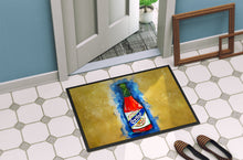 Load image into Gallery viewer, Hot Sauce Crystal Blue Doormat