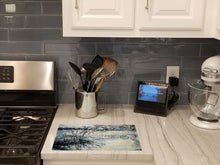 Load image into Gallery viewer, Early Morning Glass Cutting Boards – Durable, Decorative Kitchen Art