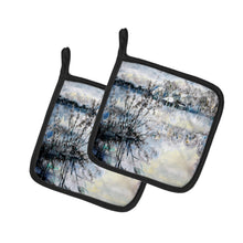 Load image into Gallery viewer, Early Morning Pot Holders - Set of 2 Decorative Kitchen Helpers | Made in the USA