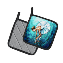 Load image into Gallery viewer, Early Practice Ballet Pot Holders - Set of 2 Decorative Kitchen Helpers | Made in the USA
