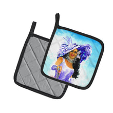 Load image into Gallery viewer, Easter Parade Pot Holders - Set of 2 Decorative Kitchen Helpers | Made in the USA