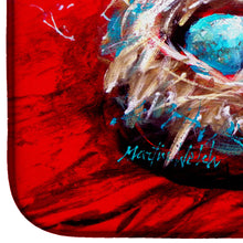 Load image into Gallery viewer, Egg-Stra Special Bird Nest Dish Drying Mat – Absorbent, Artistic Kitchen Essentials