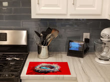 Load image into Gallery viewer, Egg-Stra Special Bird Nest Glass Cutting Boards – Durable, Decorative Kitchen Art