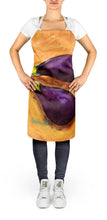 Load image into Gallery viewer, EP II Eggplant Apron – Artist-Designed Kitchen, BBQ &amp; Craft Apron