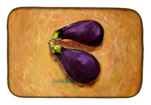 Load image into Gallery viewer, EP II Eggplant Dish Drying Mat – Absorbent, Artistic Kitchen Essentials