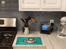 Load image into Gallery viewer, Fiest Chic Bird Glass Cutting Boards – Durable, Decorative Kitchen Art