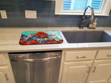 Load image into Gallery viewer, Fortune Teller Dish Drying Mat – Absorbent, Artistic Kitchen Essentials