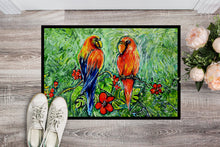 Load image into Gallery viewer, Fred and Freda Parrots Doormat
