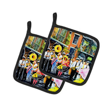 Load image into Gallery viewer, French Quarter Frolic Pot Holders - Set of 2 Decorative Kitchen Helpers | Made in the USA