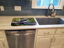 Load image into Gallery viewer, G'Day Mate Bird Dish Drying Mat – Absorbent, Artistic Kitchen Essentials