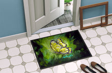 Load image into Gallery viewer, Glover Fly Sage Butterfly Doormat