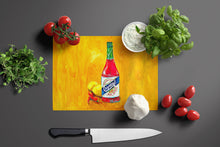 Load image into Gallery viewer, Got Sauce Hot Sauce Glass Cutting Boards – Durable, Decorative Kitchen Art