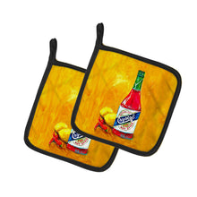 Load image into Gallery viewer, Got Sauce Hot Sauce Pot Holders - Set of 2 Decorative Kitchen Helpers | Made in the USA