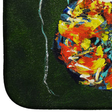 Load image into Gallery viewer, Green Waters Shrimp Dish Drying Mat – Absorbent, Artistic Kitchen Essentials