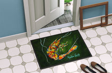 Load image into Gallery viewer, Green Waters Shrimp Doormat-24x36 Indoor / Outdoor Rug | Made in USA