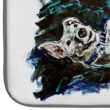 Load image into Gallery viewer, Happy Times Greyhoud Dish Drying Mat – Absorbent, Artistic Kitchen Essentials