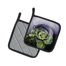 Load image into Gallery viewer, Home Grown In Plaquemines Parish Cabbage Pot Holders - Set of 2 Decorative Kitchen Helpers | Made in the USA