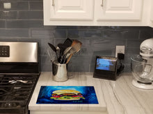 Load image into Gallery viewer, I Want Mine Dressed Hamburger Glass Cutting Boards – Durable, Decorative Kitchen Art