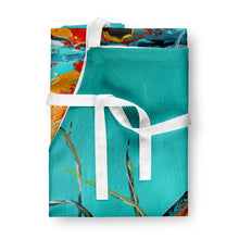 Load image into Gallery viewer, In The Marsh Red Fish Apron – Artist-Designed Kitchen, BBQ &amp; Craft Apron