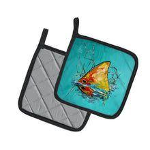Load image into Gallery viewer, In The Marsh Red Fish Pot Holders - Set of 2 Decorative Kitchen Helpers | Made in the USA