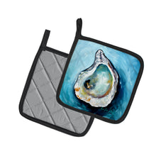 Load image into Gallery viewer, J Mac Oyster Pot Holders - Set of 2 Decorative Kitchen Helpers | Made in the USA