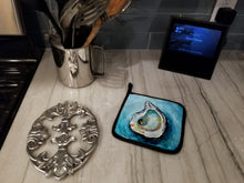 Load image into Gallery viewer, J Mac Oyster Pot Holders - Set of 2 Decorative Kitchen Helpers | Made in the USA