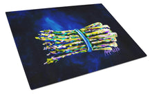 Load image into Gallery viewer, Jaimie's Bunch Asparagas Glass Cutting Boards – Durable, Decorative Kitchen Art