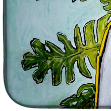 Load image into Gallery viewer, Jungle Fever Heron Dish Drying Mat – Absorbent, Artistic Kitchen Essentials