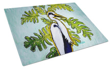 Load image into Gallery viewer, Jungle Fever Heron Glass Cutting Boards – Durable, Decorative Kitchen Art