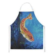 Load image into Gallery viewer, Katy Red Red Fish Apron – Artist-Designed Kitchen, BBQ &amp; Craft Apron