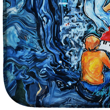 Load image into Gallery viewer, Kinda Jazzy Dish Drying Mat – Absorbent, Artistic Kitchen Essentials