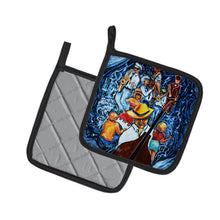 Load image into Gallery viewer, Kinda Jazzy Pot Holders - Set of 2 Decorative Kitchen Helpers | Made in the USA