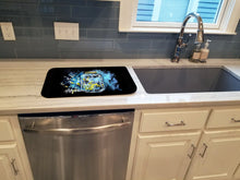 Load image into Gallery viewer, Lightning Bugs Dish Drying Mat – Absorbent, Artistic Kitchen Essentials