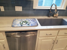 Load image into Gallery viewer, Lily Dish Drying Mat – Absorbent, Artistic Kitchen Essentials