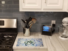 Load image into Gallery viewer, Lily Glass Cutting Boards – Durable, Decorative Kitchen Art