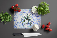 Load image into Gallery viewer, Lily Glass Cutting Boards – Durable, Decorative Kitchen Art