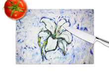Load image into Gallery viewer, Lily Glass Cutting Boards – Durable, Decorative Kitchen Art
