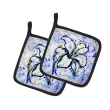 Load image into Gallery viewer, Lily Pot Holders - Set of 2 Decorative Kitchen Helpers | Made in the USA
