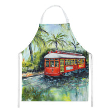 Load image into Gallery viewer, Little Red Street Car Apron – Artist-Designed Kitchen, BBQ &amp; Craft Apron