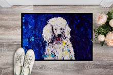 Load image into Gallery viewer, Louie White Poodle Doormat-24x36 Indoor / Outdoor Rug | Made in USA