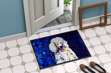 Load image into Gallery viewer, Louie White Poodle Doormat-24x36 Indoor / Outdoor Rug | Made in USA