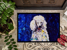 Load image into Gallery viewer, Louie White Poodle Doormat
