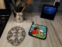 Load image into Gallery viewer, Market Day Pot Holders - Set of 2 Decorative Kitchen Helpers | Made in the USA
