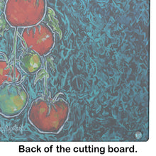 Load image into Gallery viewer, Maters Tomatoes Glass Cutting Boards – Durable, Decorative Kitchen Art