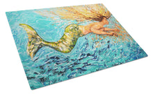 Load image into Gallery viewer, Mermaid After Your Heart Glass Cutting Boards – Durable, Decorative Kitchen Art